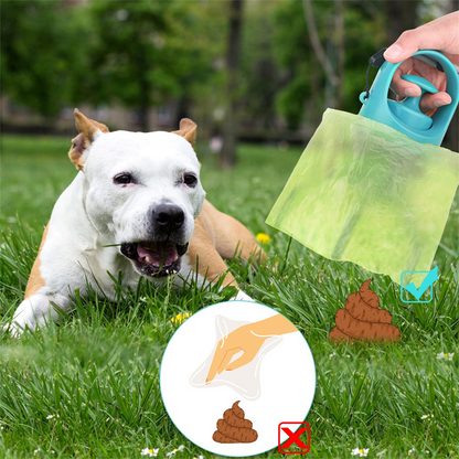 Easy-Carry Dog Waste Scooper With Bag Dispenser - photo 5